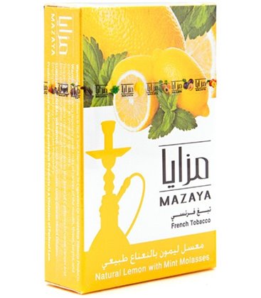 Табак Mazaya "Лимон с мятой", 50 г